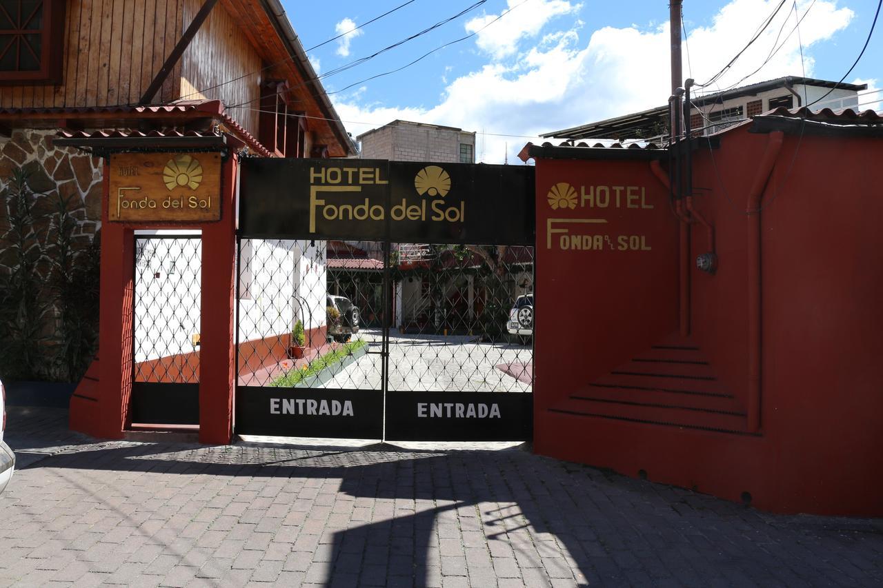 Hotel Fonda Del Sol Panajachel Exterior photo